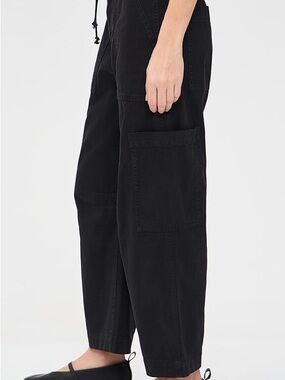 Pistola Black Utility barrel leg Cargo Pants